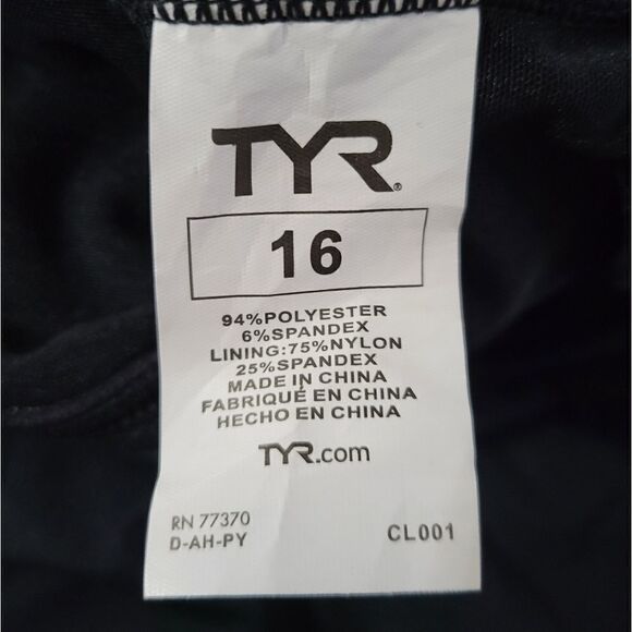 TYR Women’s Solid V-Neck Sheath Plus - Picture 5 of 13